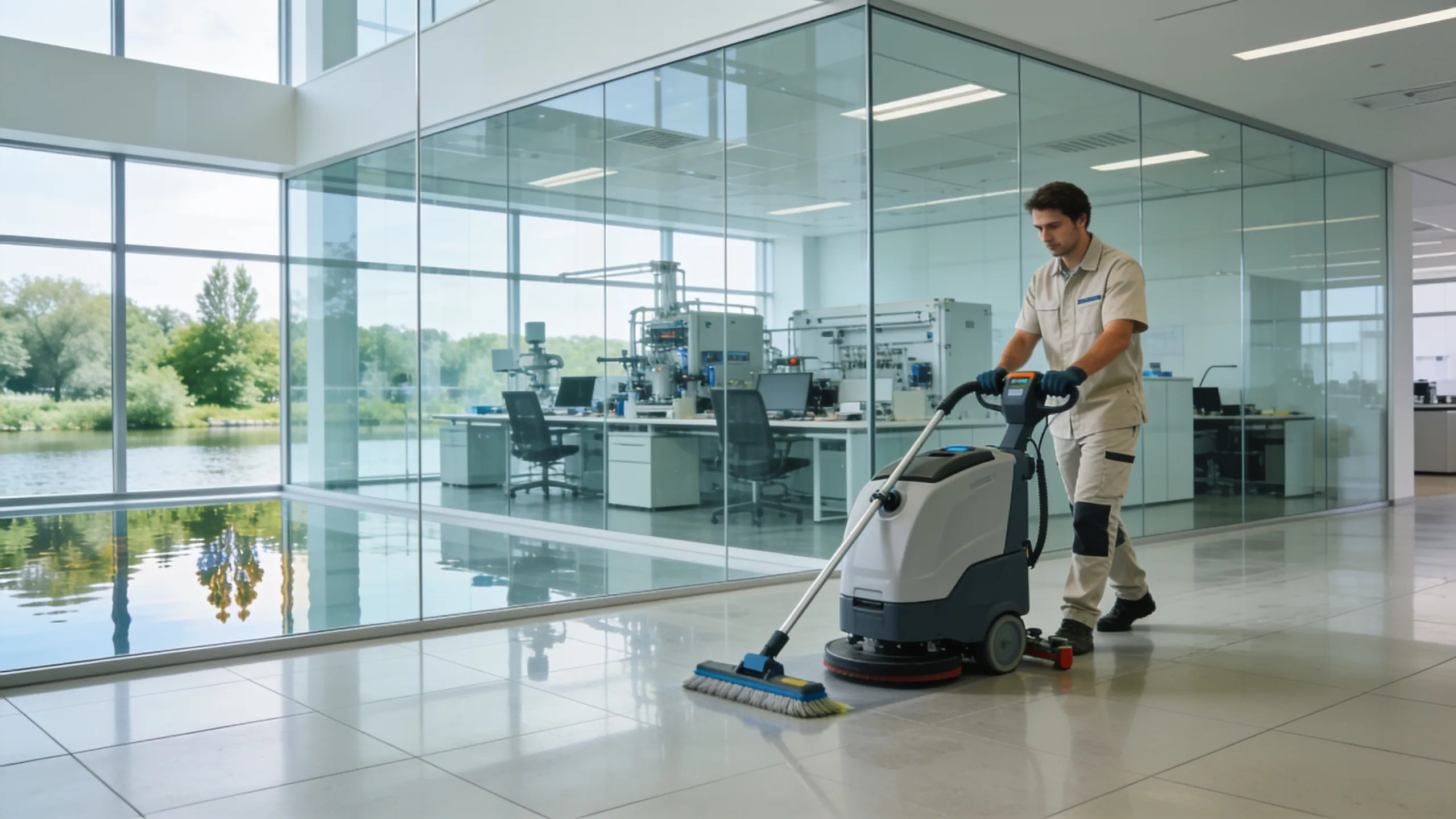 Gewerbereinigung am Technologiestandort Adlershof in Treptow-Köpenick