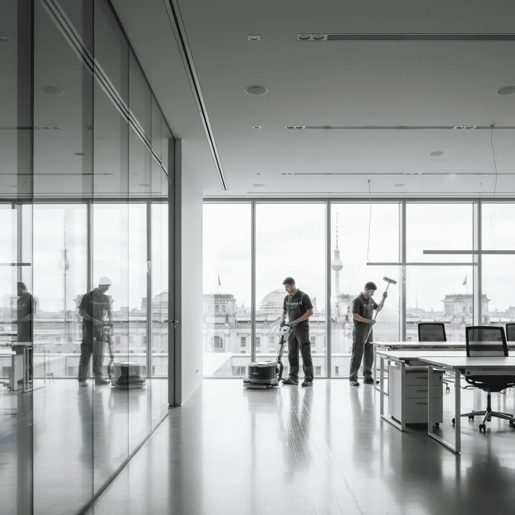 Unterhaltsreinigung in Berliner Praxis mit hohen Hygienestandards